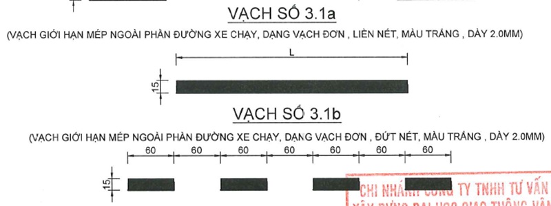 Bản vẽ vạch 3.1