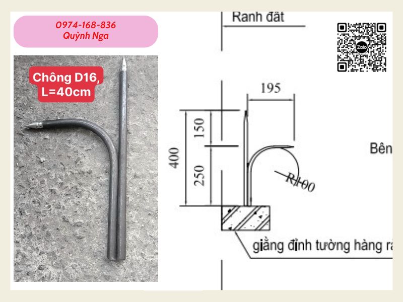 Mẫu Chông sắt hàng rào đẹp tại Bà Rịa Vũng Tàu