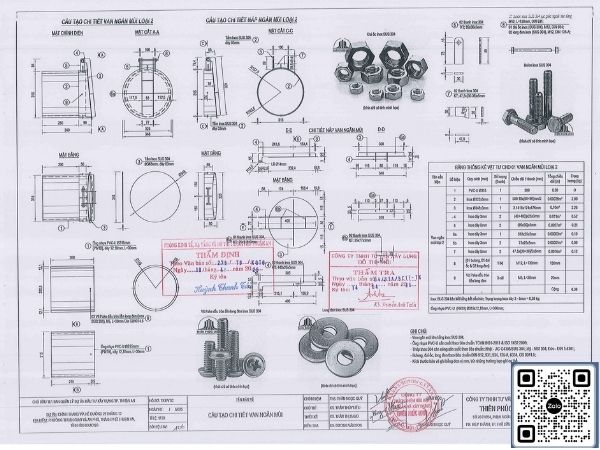 Bản vẽ Van Ngăn Mùi Tròn Bản vẽ Van Ngăn Mùi Tròn