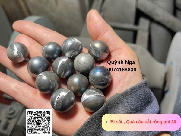 Bi sắt trang trí phi 20
