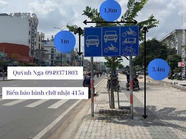 Biển báo R.415a tại thành phố Hồ Chí Minh
