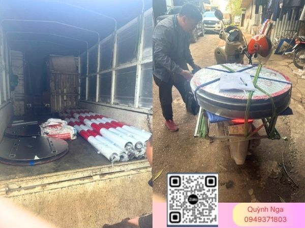 Quỳnh Nga giao hàng toàn quốc. Từ xe máy cơ động đến xe tải lớn bé