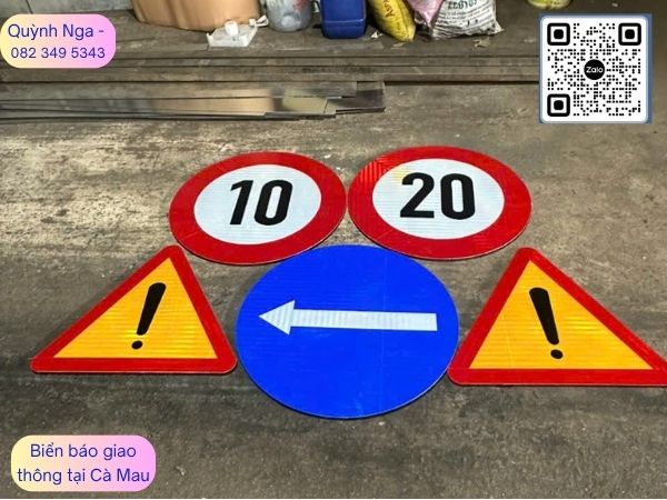 Quỳnh Nga - Đơn vị cung cấp biển báo giao thông đường bộ phản quang tại Cà Mau