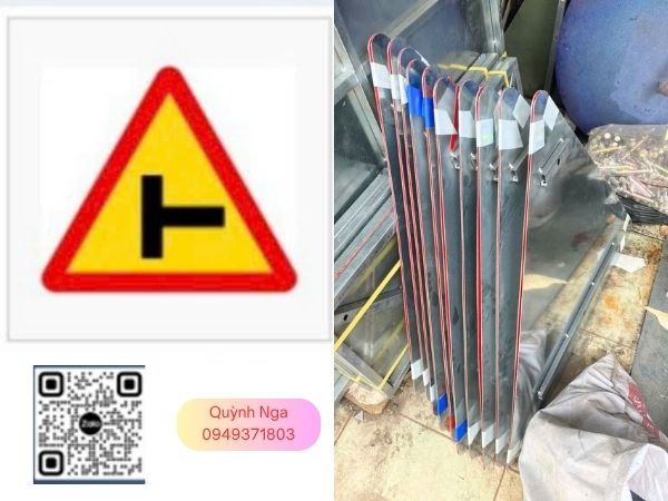 Biển báo giao thông tại dự án Hồng Ngự Đồng Tháp T4/2026