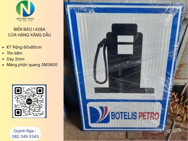 Biển báo xăng dầu I.428A- tại Hà Nội