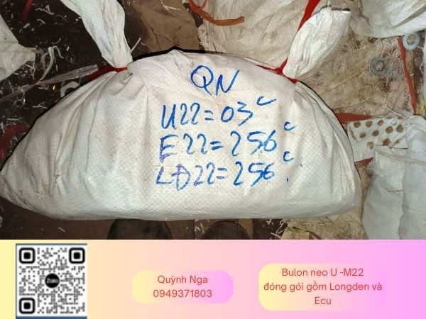 Giao hàng bulon neo U tại công trường Giao hàng bulon neo U tại công trường