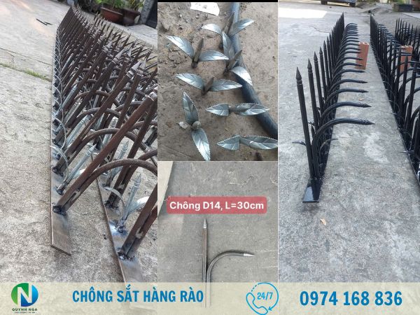 cung cấp chông hàng rào tại bình dương