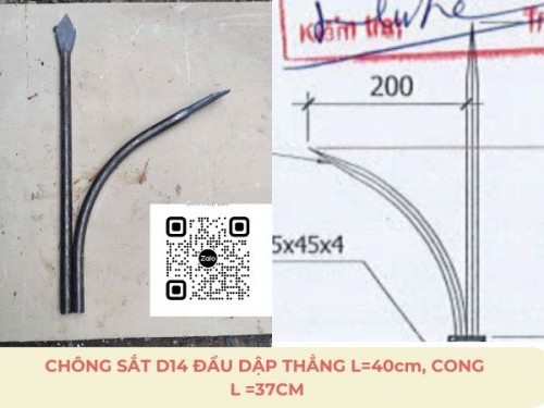 Chông Sắt Đặc Chông Hàng Rào Sắt Hộp Tại Đồng Nai