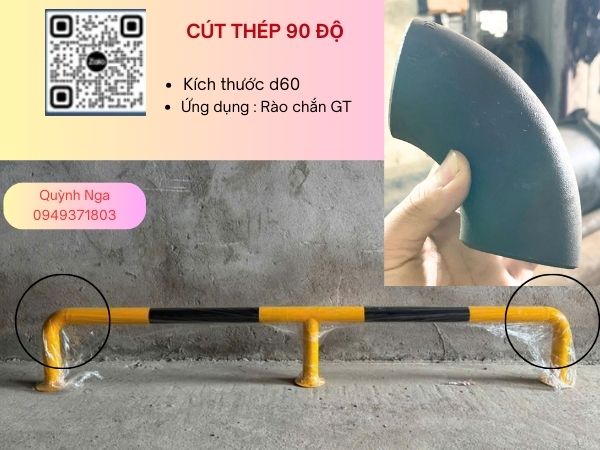 Co thép D60 ứng dụng trong hạng mục rào chắn
