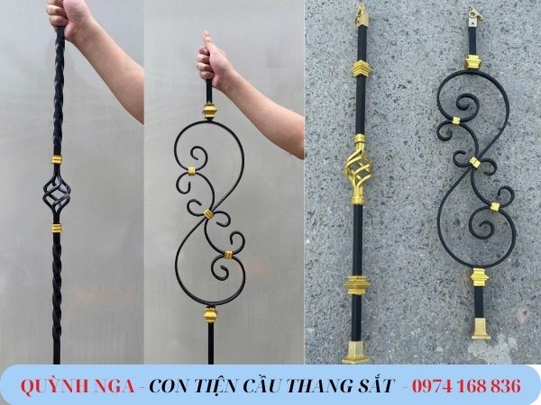 Con Tiện Cầu Thang Sắt - Mẫu Mã Và Báo Gía