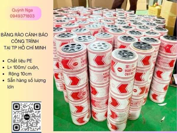 Dây cảnh báo công trình giá rẻ, có sẵn số lượng lớn tại TP Hồ Chí Minh
