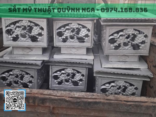 Đèn trụ cổng bán thành phẩm