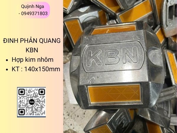Mẳt trên của đinh phản quang KBN
