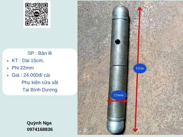 Giá bản lề cối phi 22 Giá bản lề cối phi 22