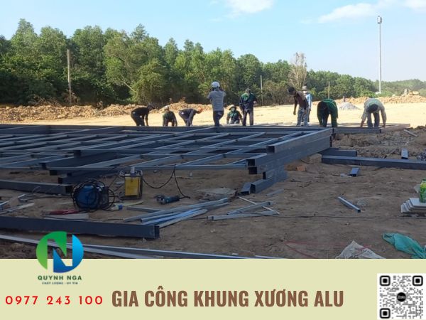 Gia công khung xương alu