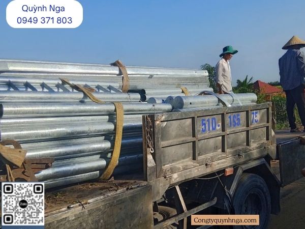 Giao hàng hộ lan tôn sóng, Lan can cầu tại Công trình Thị Xã Bình Minh, Vĩnh Long