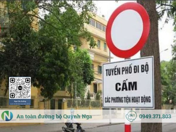 Hình ảnh biển báo đường cấm thực tế