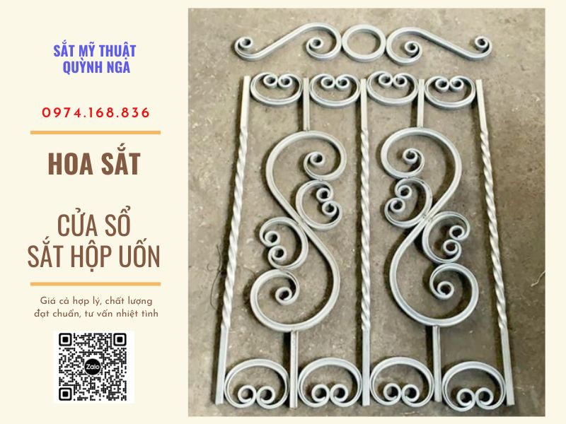 Hoa sắt cửa sổ đẹp