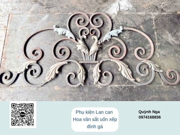 Từ nhiều Hoa Văn uốn chi tiết - Tạo thành Cụm hoa văn Sắt Uốn Từ nhiều Hoa Văn uốn chi tiết - Tạo thành Cụm hoa văn Sắt Uốn