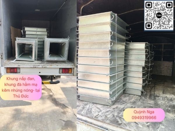 Khung đà hầm Mạ kẽm nhúng nóng