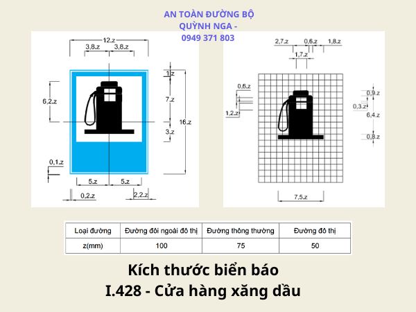 Kích thước biến i428