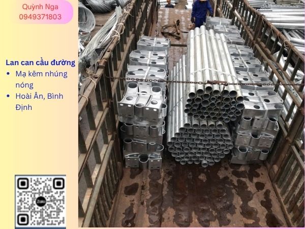 Lan can cầu tại dự án Bình Định