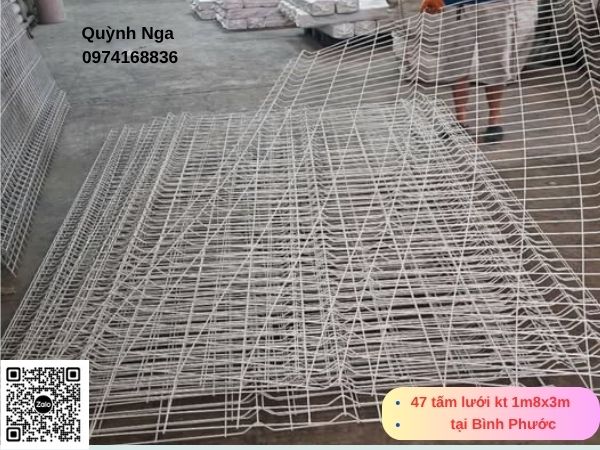Lưới thép hàn 1.8m x 3m