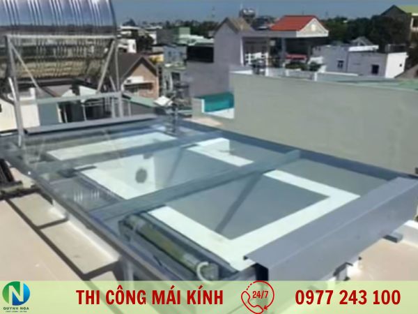 cung cấp lắp đặt mái kính lấy sáng