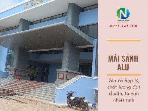 Thi Công Mái Sảnh Alu, Mái Che Alu Tại Hồ Chí Minh