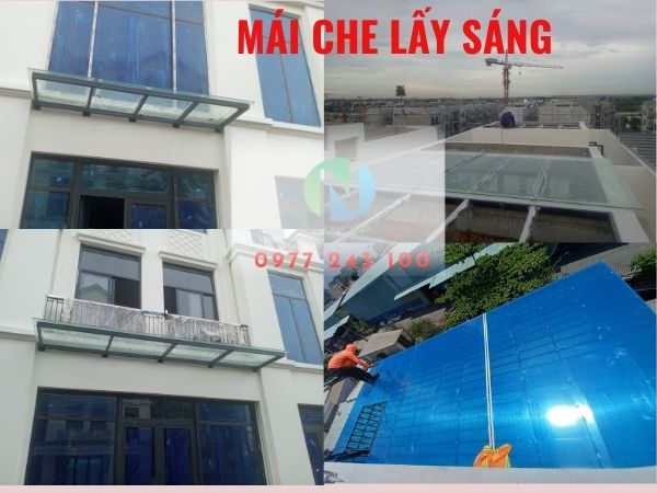 Thi Công, Lắp Đặt Mái Che Lấy Sáng Tại TP Hồ Chí Minh