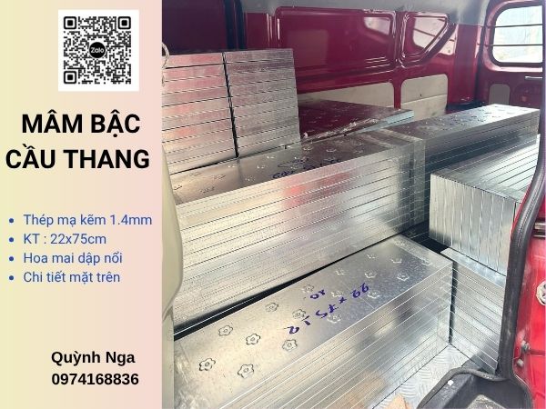 Mâm cầu thang 22x75cm