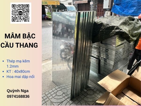 Mâm bậc cầu thang 40x80cm
