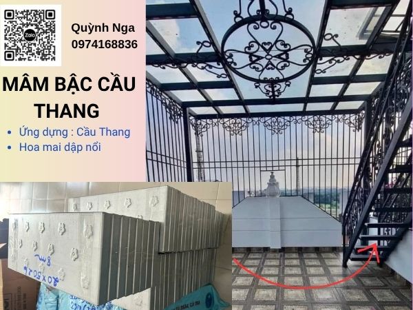 Mâm bậc cầu thang - Cầu Thang lên gác mái