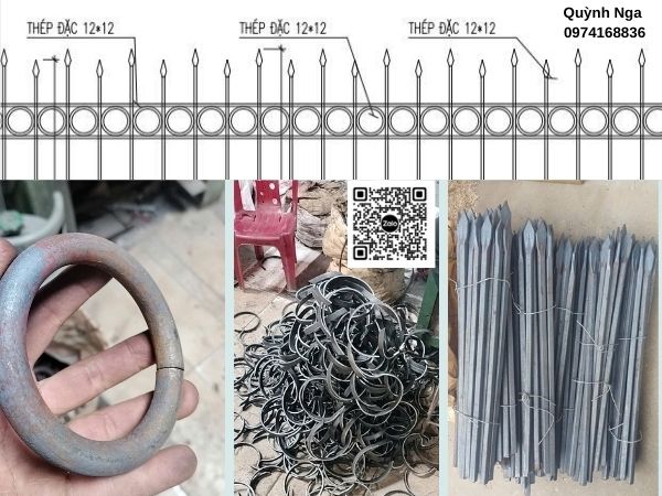 Bản vẽ và mẫu chông sắt mỹ thuật tại Hải Dương Bản vẽ và mẫu chông sắt mỹ thuật tại Hải Dương