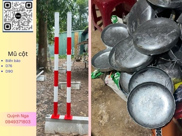 Mũ cột biển báo giao thông