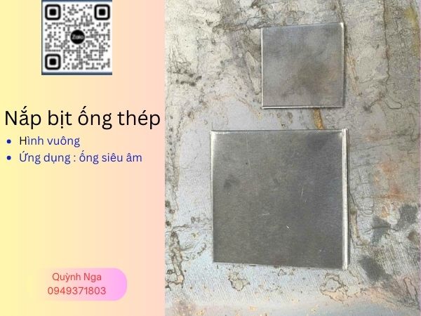 Nắp bịt ống thép hình vuông