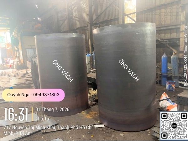 Ống vách khoan nhồi D1300 tại Thành phố Hồ Chí Minh