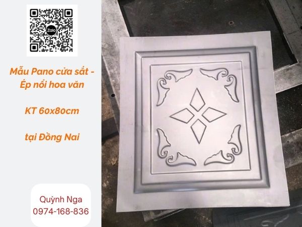 Pano cửa sắt tại Đồng Nai – Mẫu và Báo giá
