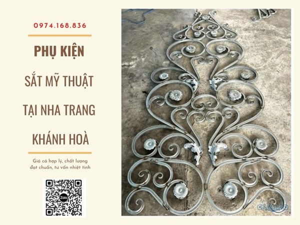 Quỳnh Nga - Đơn vị cung cấp Phụ Kiện Sắt mỹ thuật tại Khánh Hoà uy tín, chất lượng