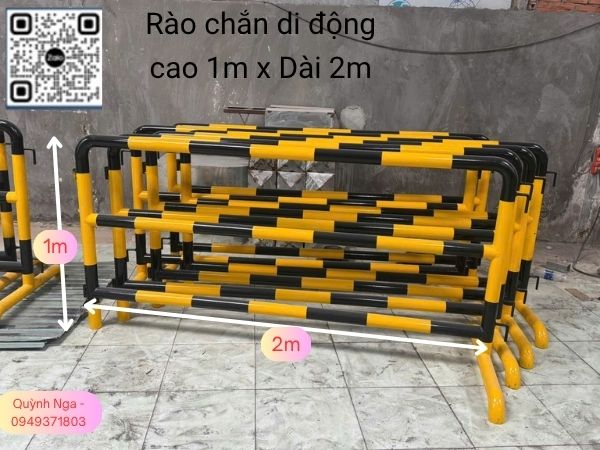 Rào chắn di động tại Quận 7 TP Hồ Chí Minh