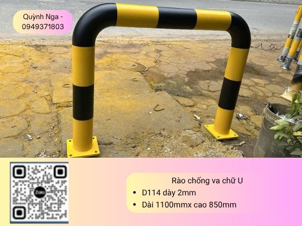 Rào chống va chữ U - D114