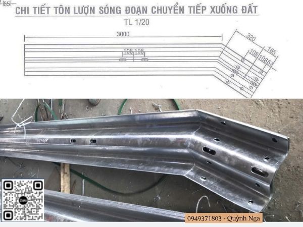 Tấm hộ lan chuyển tiếp