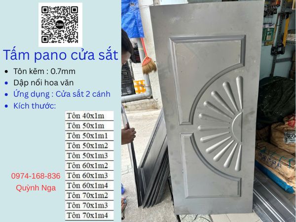 Kích thước tấm Pano hình chữ nhật hoa văn hình quạt cho cửa chỉnh
