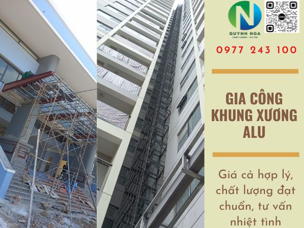 Thi công khung xương ống gió và mái sảnh