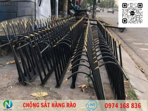 Thi Công Lắp Đặt Chông Sắt Hàng Rào Tại Đồng Nai