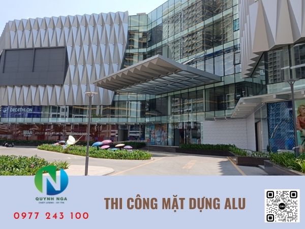 Thi công mặt dựng alu giá rẻ tại Hồ Chí Minh