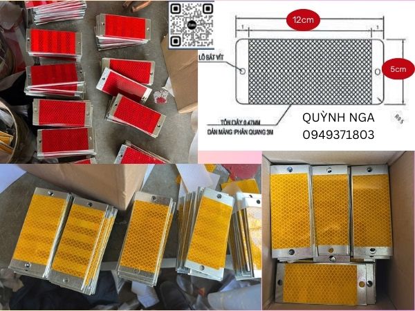 Mẫu tiêu phản quang KT 120x50 tại Bình Phước Mẫu tiêu phản quang KT 120x50 tại Bình Phước